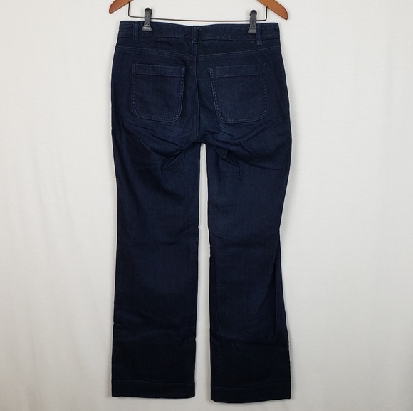 LOFT straight leg dark wash jeans Size 4 - Picture 6 of 7